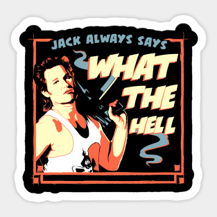 Jack Burton Sticker